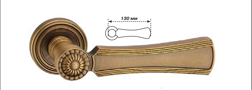 Дверна ручка MVM Rim Z-1356 матова бронза MVM Rim Z-1356 фото