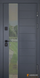 Вхідні двері з терморозривом ABWehr Ufo (колір Ral 7016 + Антрацит) комплектація Cottage 367 фото 1