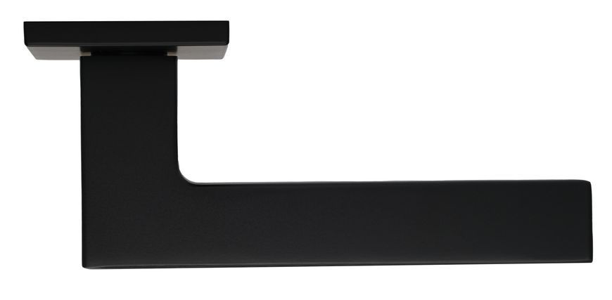 Дверна ручка Safita SHARP HS LT MB матовий чорний 68591 фото