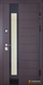 Вхідні двері з ерморозривом ABWehr Ufo (колір Ral 8019 + ТО) комплектація Cottage 367 фото 2
