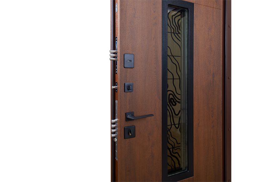 Вхідні двері з терморозривом модель Paradise Glass комплектація Bionica 2 LP1 фото