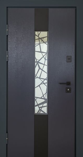 Входные двери с терморазрывом модель Olimpia Glass комплектация Bionica 2 LP3 фото