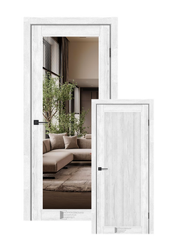 Prestige 10 дзеркало CLASSIK Дуб Вайт krfd-00084 фото