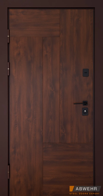 Двері з терморозривом модель Paradise (Колір Дуб Темний) комплектація Bionica 2 LP1 фото